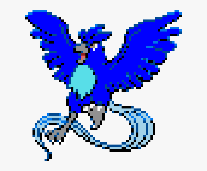 Articuno Pixel Png, Transparent Png, Free Download