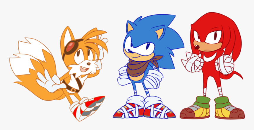 Classic Sonic Tails Knuckles