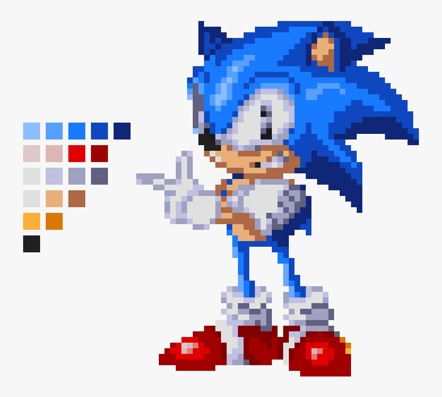 Sonic Mania X Sonic The Hedgehog Pixel Art By Darktre 7840