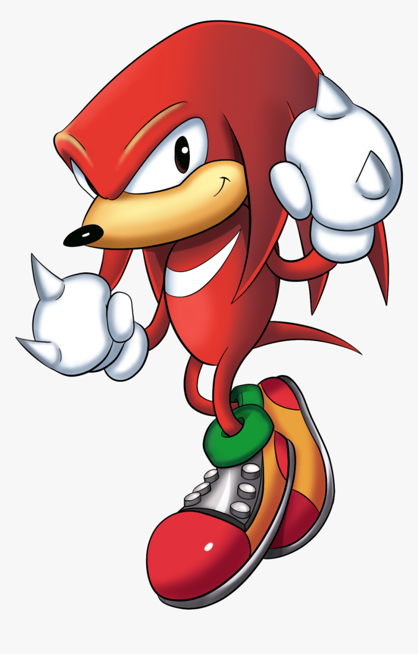 Sonic Mania Knuckles Png , Png Download - Knuckles Sonic Mania Art ...