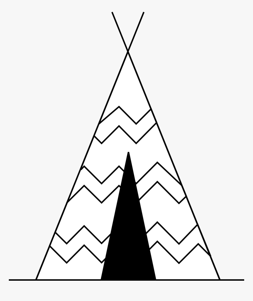 Black And White Letters - Tee Pee Clip Art, HD Png Download, Free Download