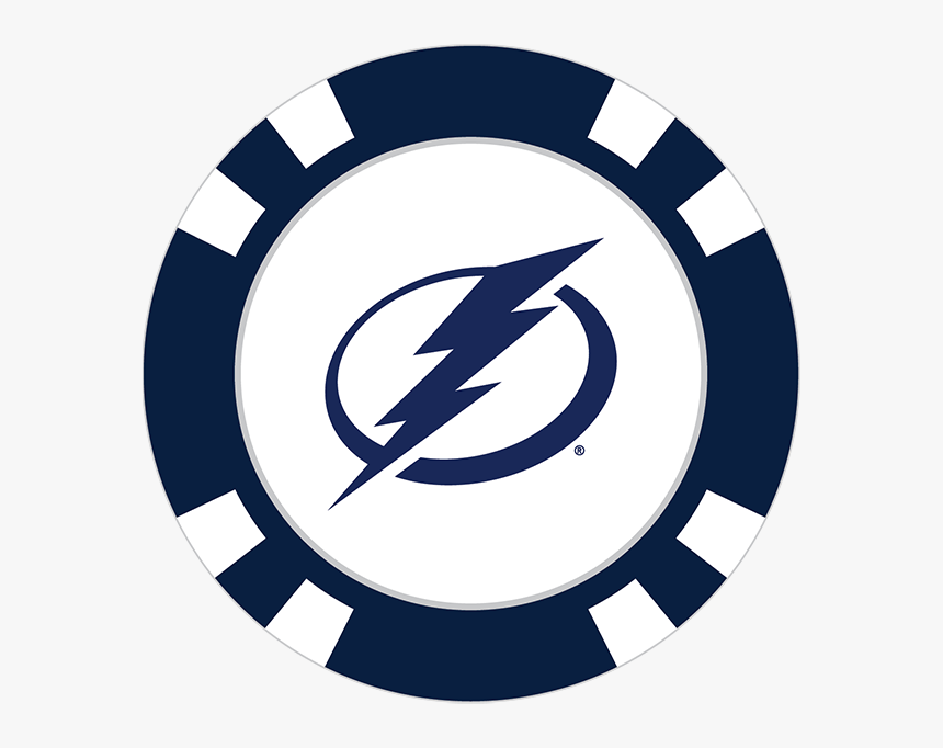 Tampa Bay Lightning Poker Chip Ball Marker - Transparent Cleveland Indians Logo, HD Png Download, Free Download