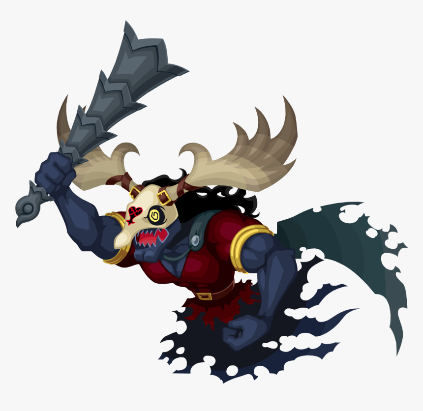 Enraged Elk Khx - Kingdom Hearts Gaston Heartless, HD Png Download, Free Download