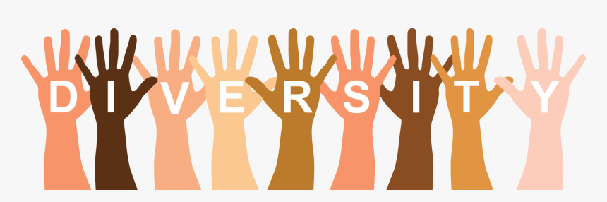 images of diverse hands clipart
