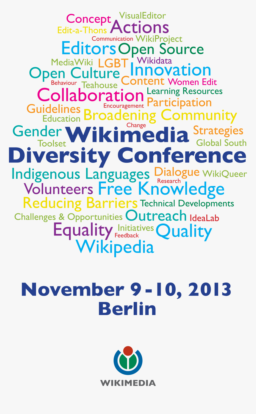 Wikimedia Diversity Conference-1, HD Png Download, Free Download