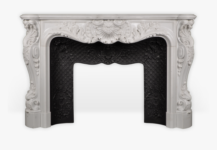 Palais Bourbon Is An Exceptional Custom-made Marble - 19th Century Fireplace Png, Transparent Png, Free Download