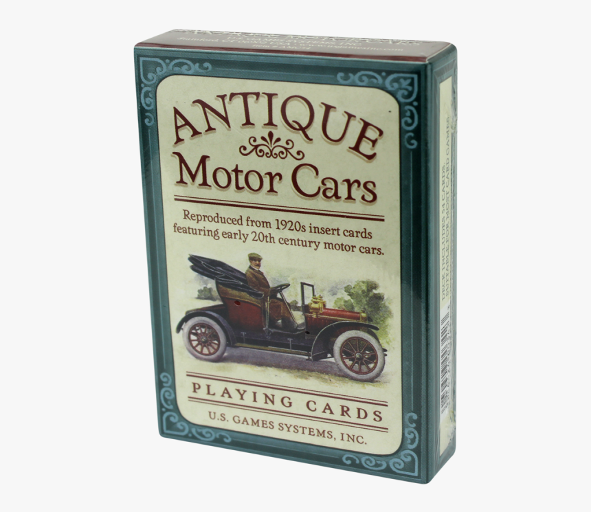 Antique Motor Cars Playing Cards - Classic Cars Deck Of Cards, HD Png