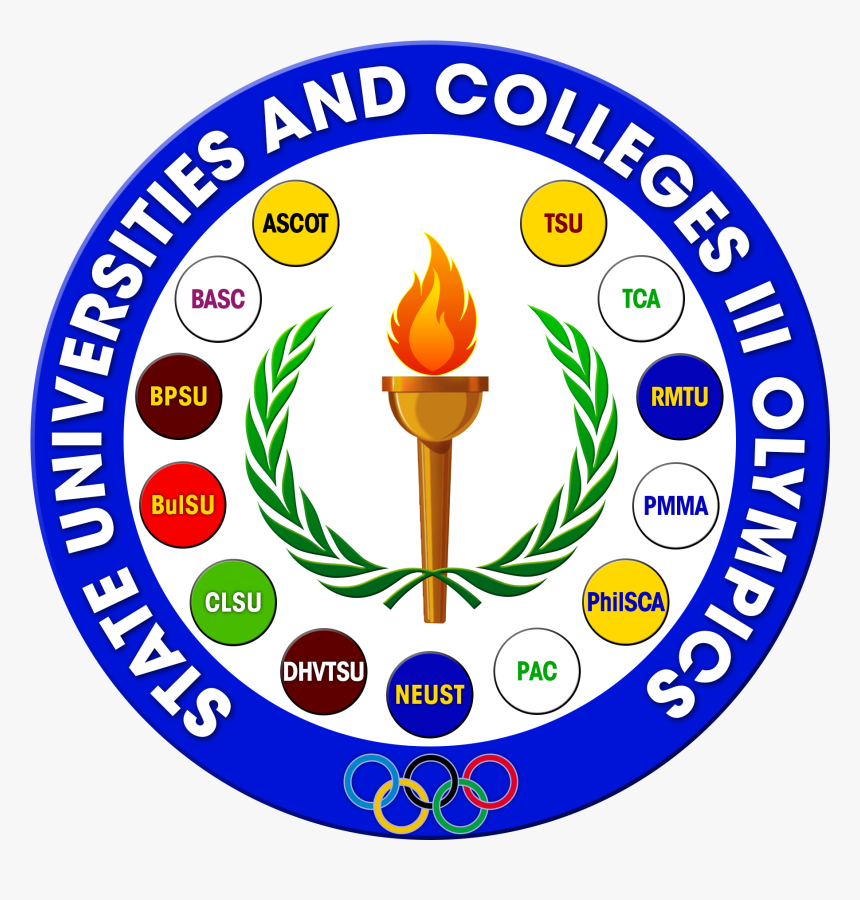 State Universities And Colleges Region Iii Olympics - State Colleges And Universities, HD Png Download, Free Download