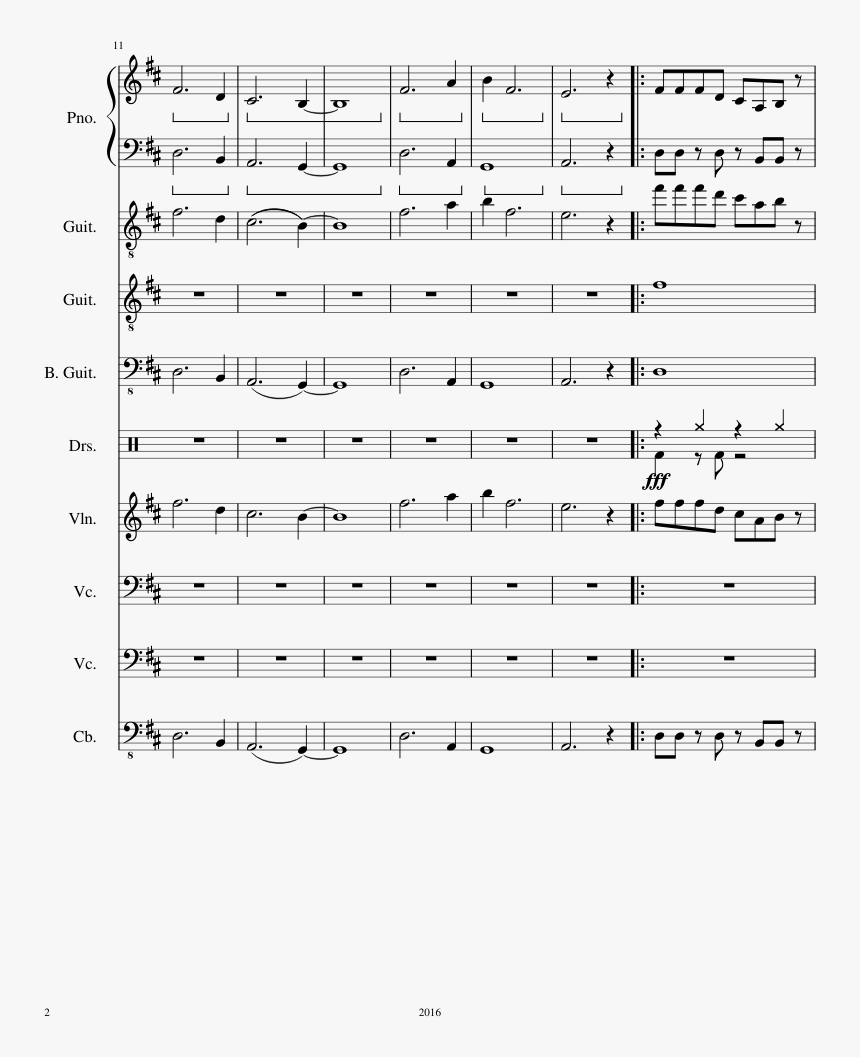 Magic Dust Sheet Music Composed By Patrick Hyatt - Mary Did You Know Ensemble, HD Png Download, Free Download