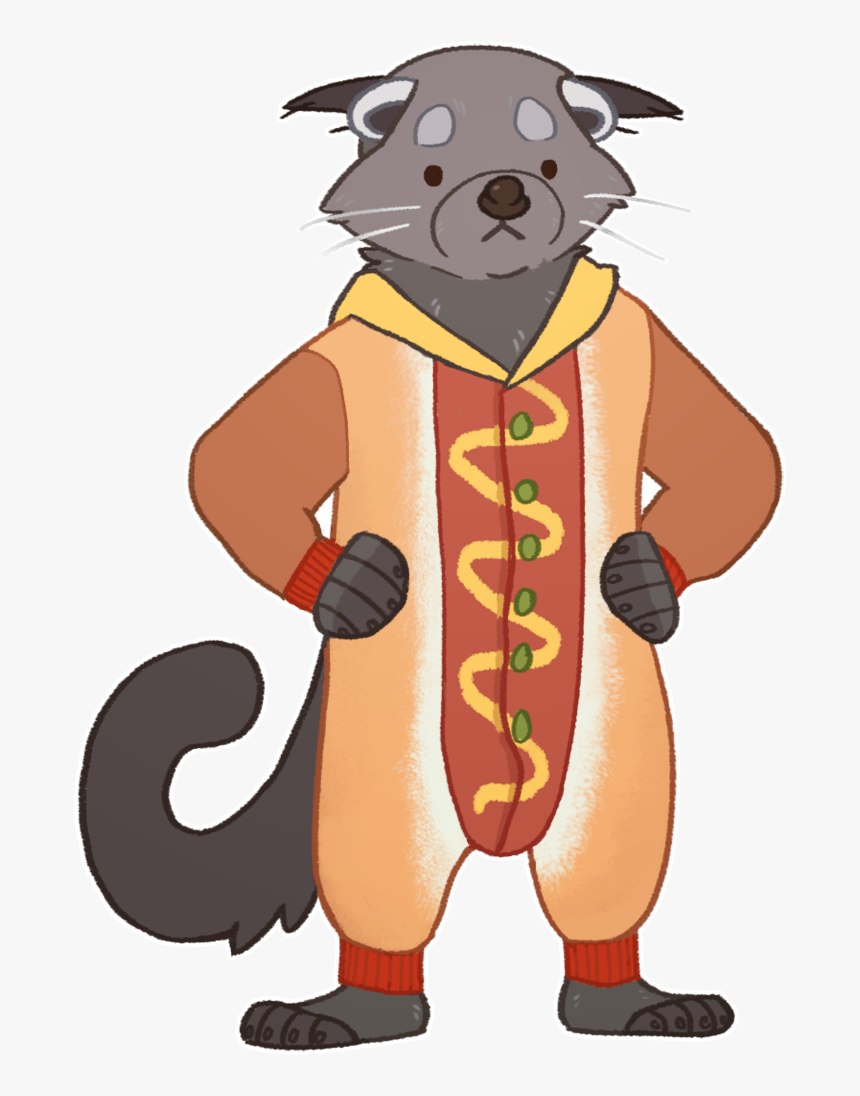 "i Also Added This To My Bearcat Sticker Pack On Telegram, - Cartoon, HD Png Download, Free Download