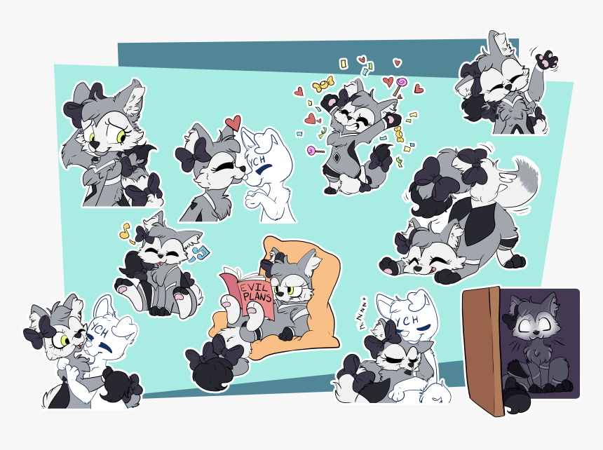 [commission] Shadila Telegram Stickers - Illustration, HD Png Download, Free Download