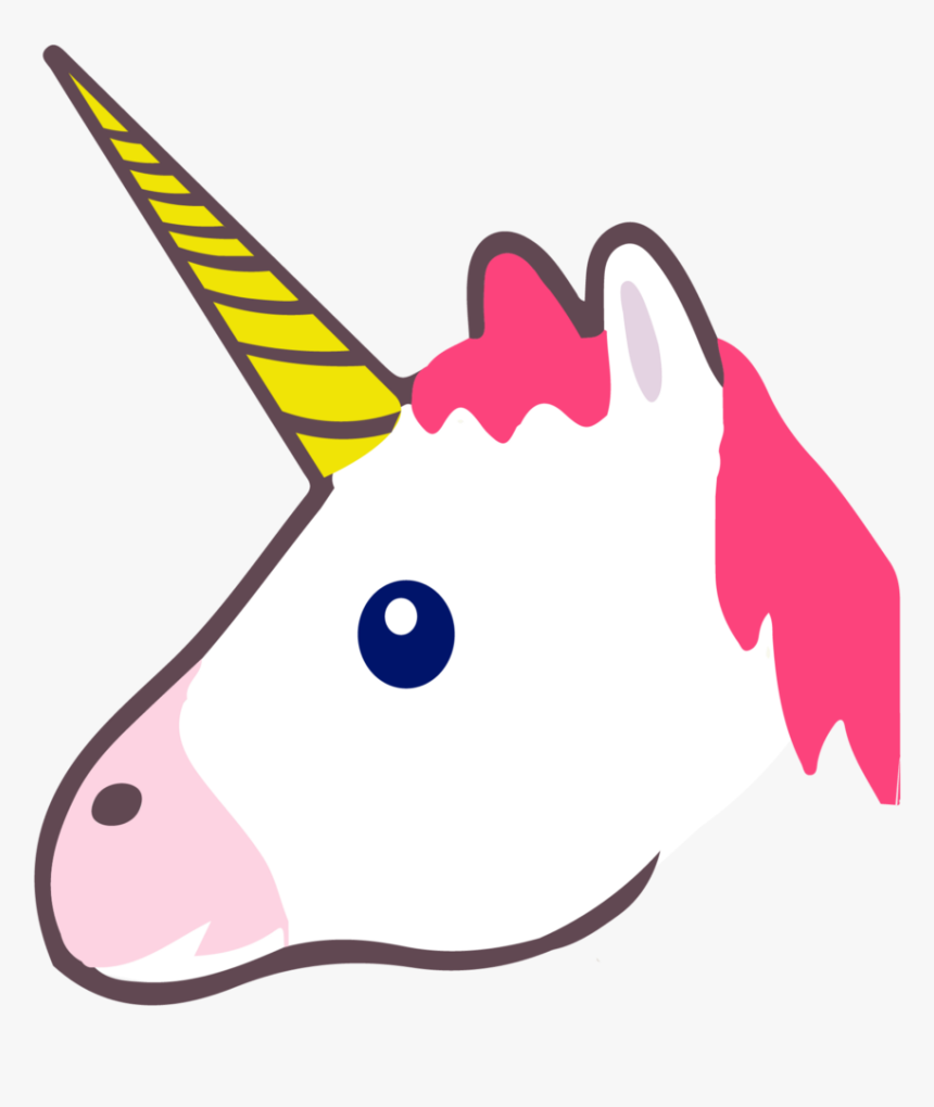 Easy To Draw Unicorn Emoji , Png Download - De Emoji De Animais,  Transparent Png - kindpng