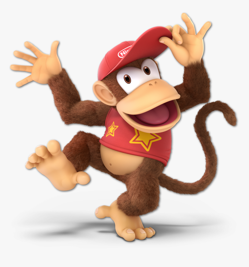 Super Smash Bros Ultimate Diddy Kong, HD Png Download, Free Download