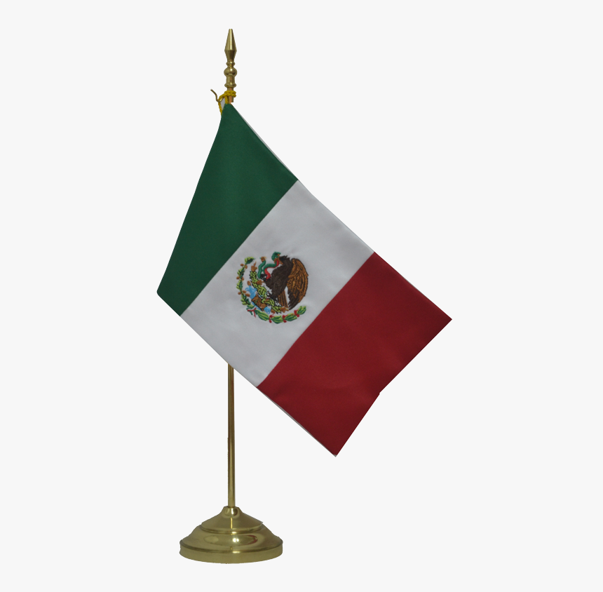 Esc B Bandera Escritorio - Bandera De Mexico Pedestal, HD Png Download ...