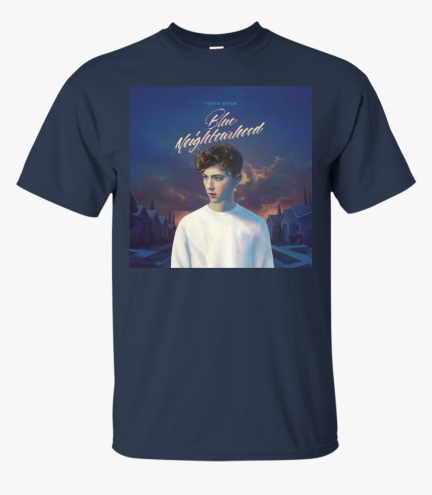 Blue Neighborhood Troye Sivan Shirt Cool Graphic Art - Marine Sister T Shirt, HD Png Download, Free Download