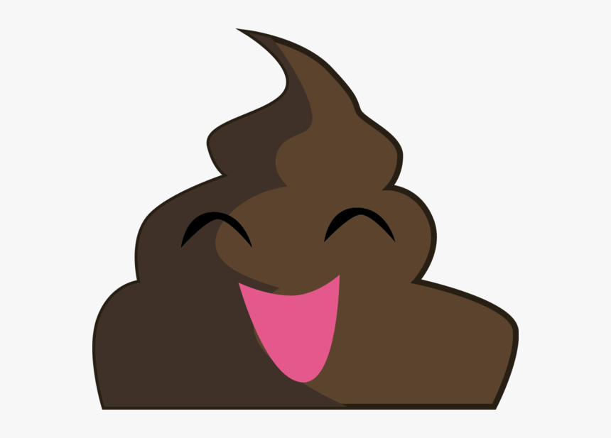 Happy Poop Feces Pile Of Poo Emoji Clip Art - Poop Png, Transparent Png, Free Download