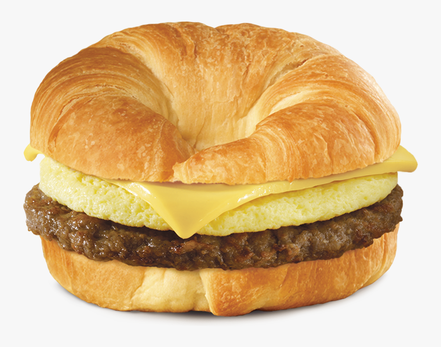 Sausage, Egg & Cheese Croissant - Hot & Ready Sausage Egg & Cheese, HD Png Download, Free Download