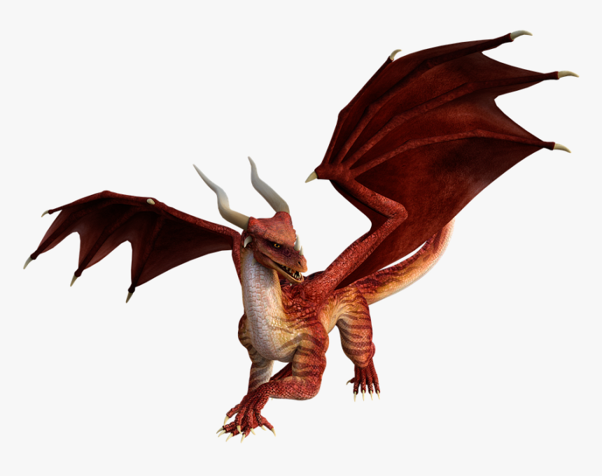 Dragon, 3d, Render, Red Dragon, Legend, Mythology - Dragon Render, HD Png Download, Free Download