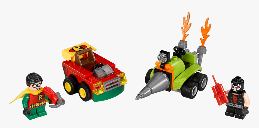 Lego Mighty Micros Robin Vs Bane - Lego Mighty Micros Robin, HD Png Download, Free Download