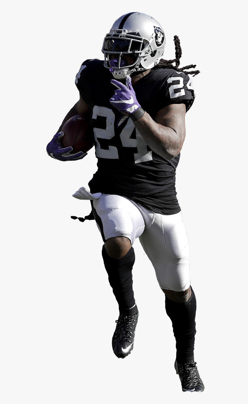 Marshawn Lynch Png - Marshawn Lynch Raiders Png, Transparent Png, Free Download