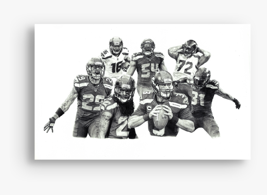 Bobby Wagner Pencil Drawing, HD Png Download, Free Download