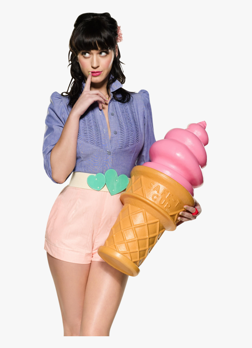 Katy Perry With Ice Cream Png Image - Katy Perry Tour Poster, Transparent Png, Free Download