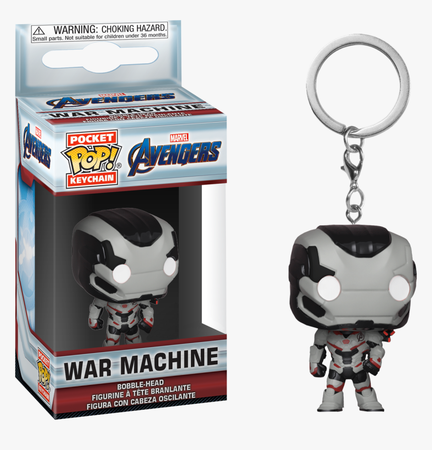 War Machine Pocket Us Exclusive Pop Vinyl Keychain - Funko Pocket Pop Avengers Endgame, HD Png Download, Free Download