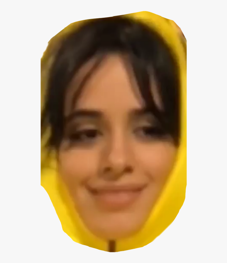 Banana Camilacabello Bananauhnana Havana Camila Cabello - Camila Cabello Face Png, Transparent Png, Free Download