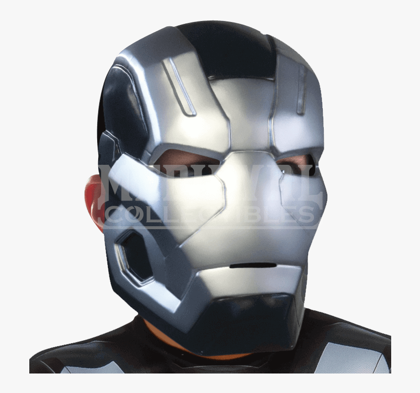 Kids Civil War War Machine Half Mask - War Machine Costume, HD Png Download, Free Download