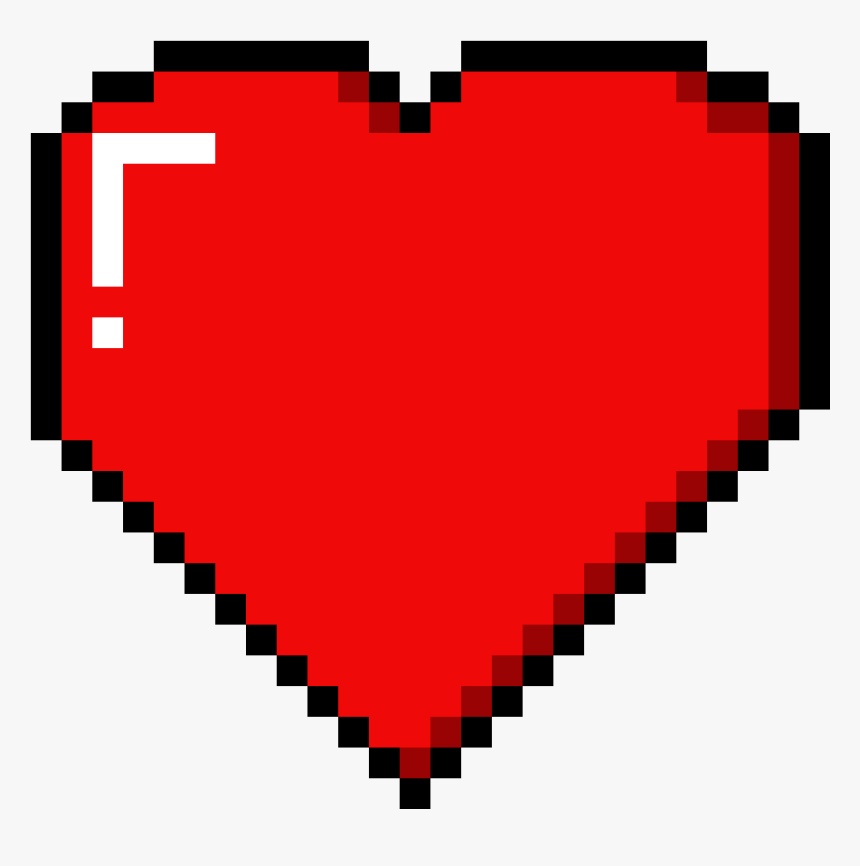 8 Bit Heart Png, Transparent Png, Free Download