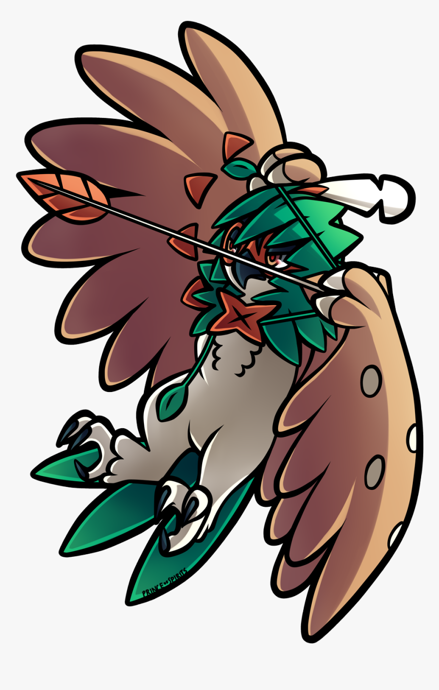 Princeofspirits Posted To Pokemon - Decidueye, HD Png Download, Free Download