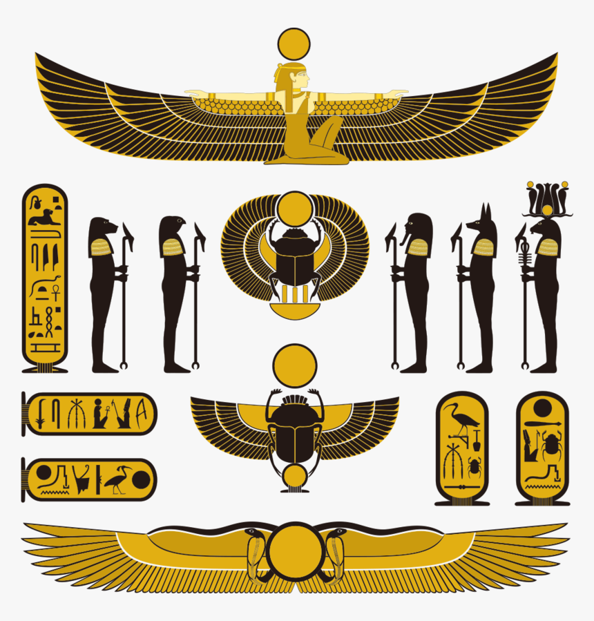 Transparent Egyptian Symbols Png - Ancient Egypt Vector, Png Download, Free Download