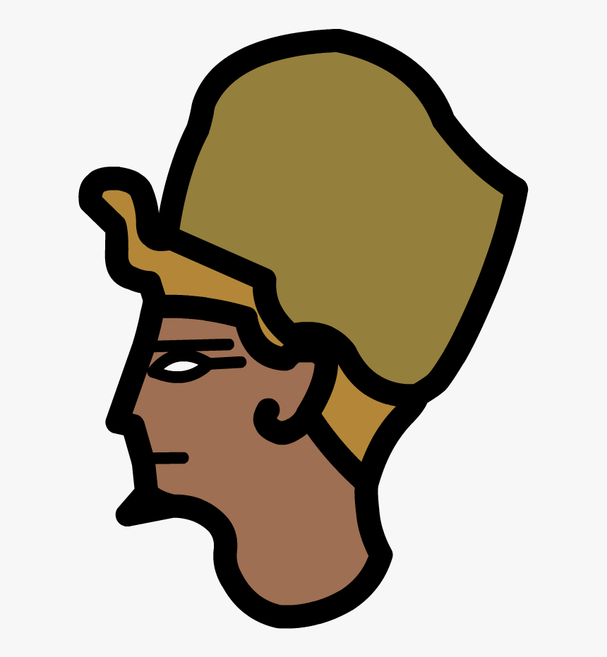 Transparent Pharaoh Head Png - Clip Art, Png Download, Free Download