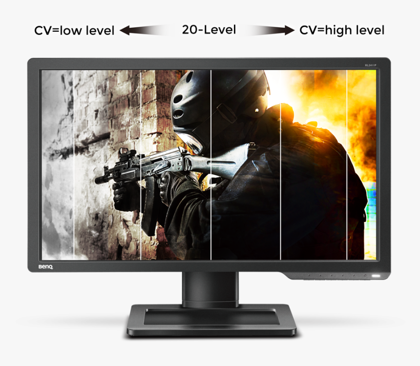 Old Computer Monitor Png - Benq Zowie 144hz, Transparent Png, Free Download