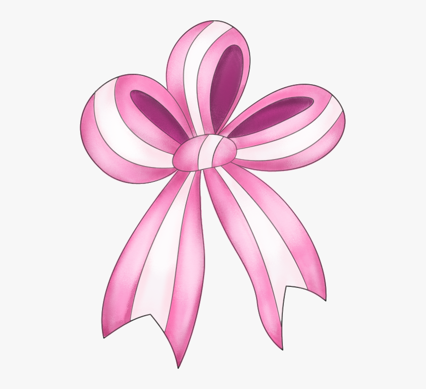 Pink Bow Clip Art, HD Png Download, Free Download