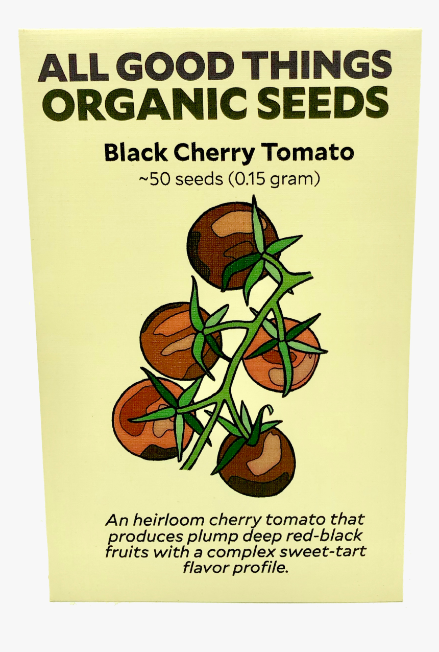 Black Cherry Tomato - Book, HD Png Download, Free Download