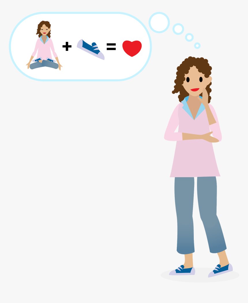 Transparent Thought Cloud Png - Salesforce Cloud Kicks Linda, Png Download, Free Download