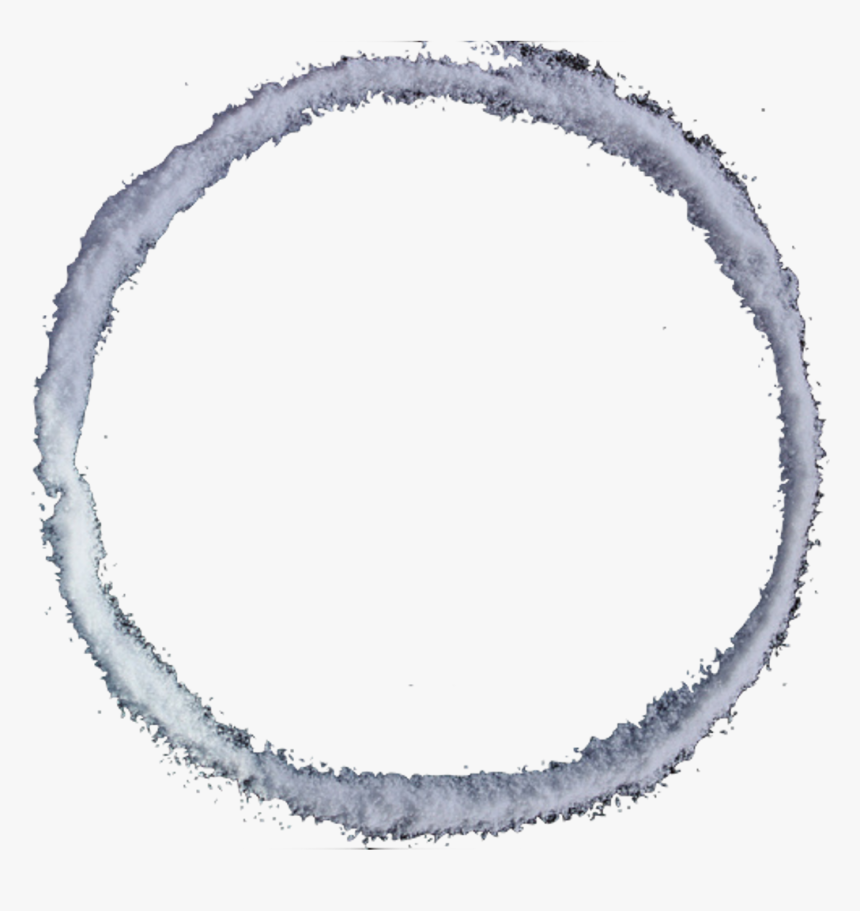 Grey Smoke Aesthetic Cool Frame Circle - Aesthetic Circle Border Png, Transparent Png, Free Download