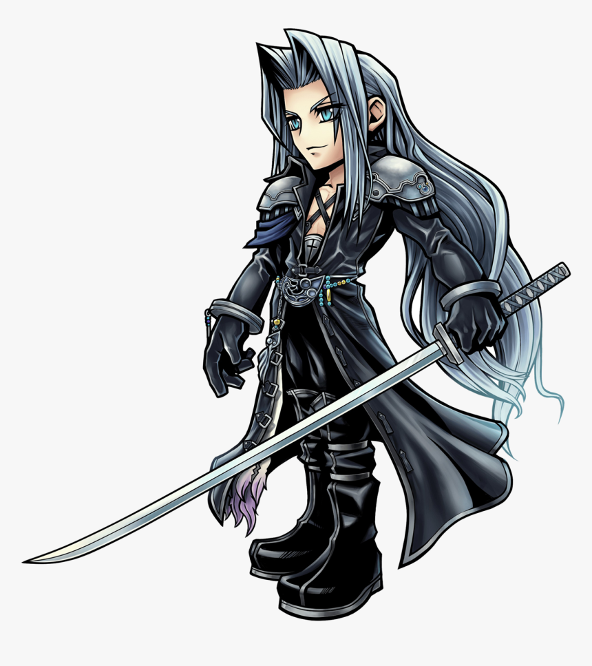 Sephiroth Png Free Image Download - Final Fantasy Opera Omnia Stickers, Transparent Png, Free Download