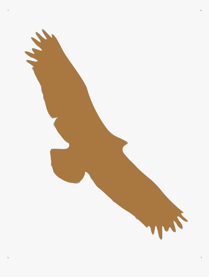 This Free Icons Png Design Of Silhouette Animaux - Buzzard, Transparent Png, Free Download