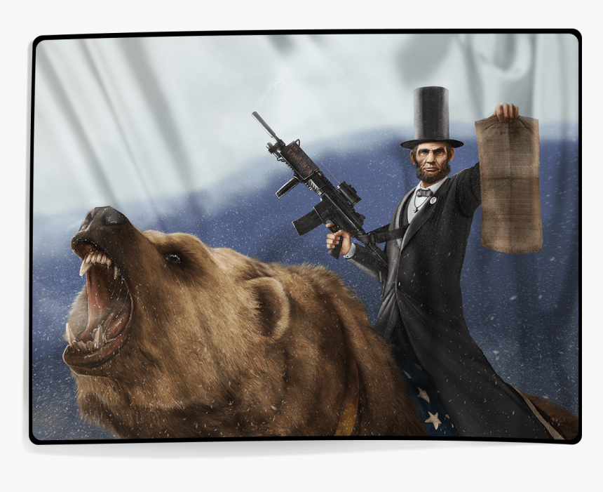 Abe Lincoln - The Emancipator - Blanket - Colonial Happy Treason Day, HD Png Download, Free Download