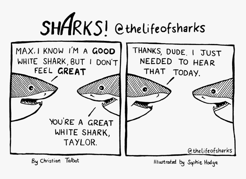 Life Of Sharks Comic, HD Png Download, Free Download