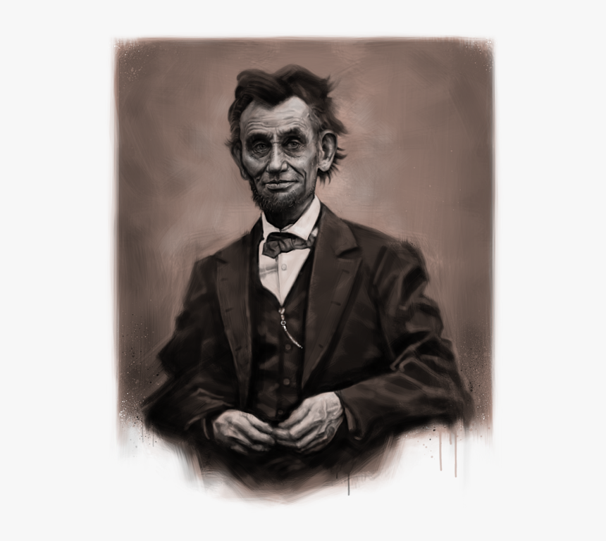 Portrait Of President Abraham Lincoln, HD Png Download, Free Download