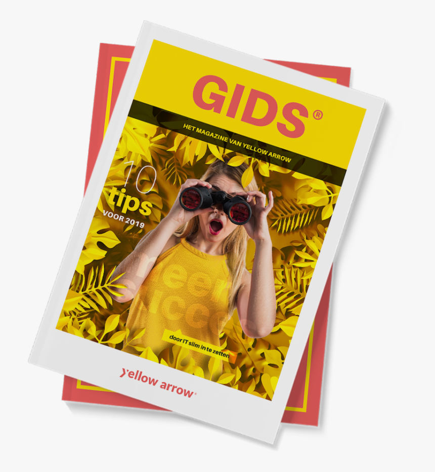 Yellow Arrow Gids - Flyer, HD Png Download, Free Download