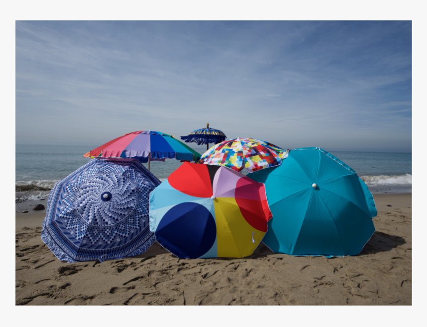 Beach Umbrella 05 Notecard - Umbrella, HD Png Download, Free Download