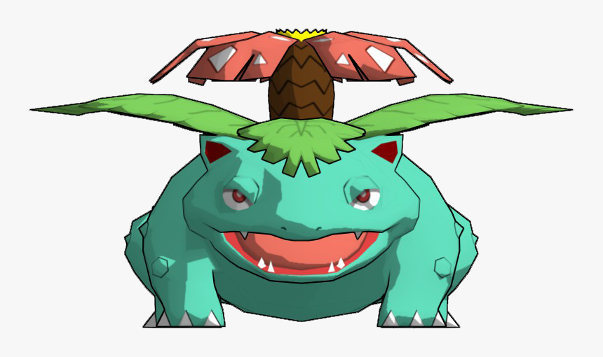 Transparent Venusaur Png - Mega Venusaur 3d Png, Png Download, Free Download