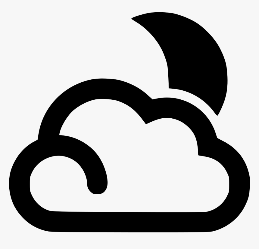 Cloud Half Moon, HD Png Download, Free Download