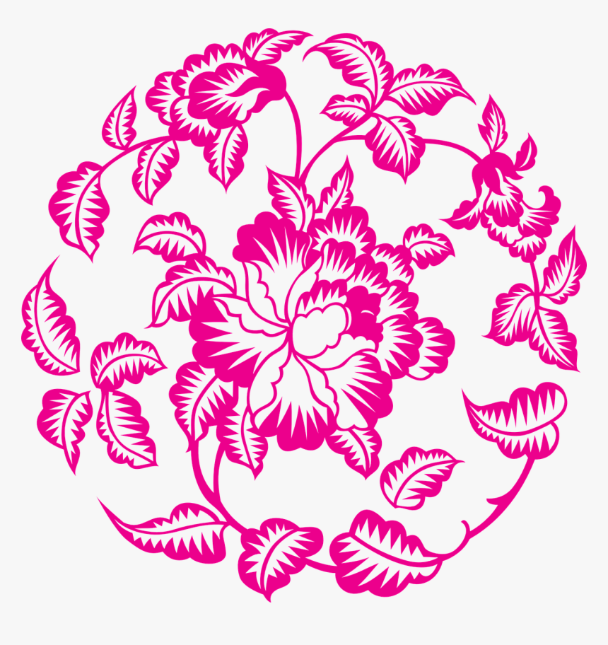 Peony Motif, HD Png Download, Free Download