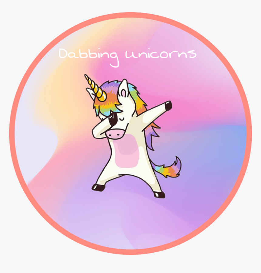 Transparent Careful Clipart - Dabbing Unicorn, HD Png Download, Free Download