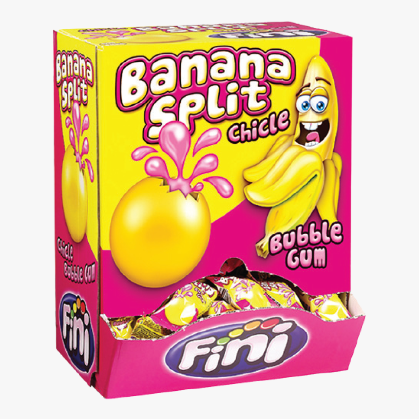 Melon Buble Gum 5369e2cb7d572 - Banana Split Bubble Gum, HD Png Download, Free Download